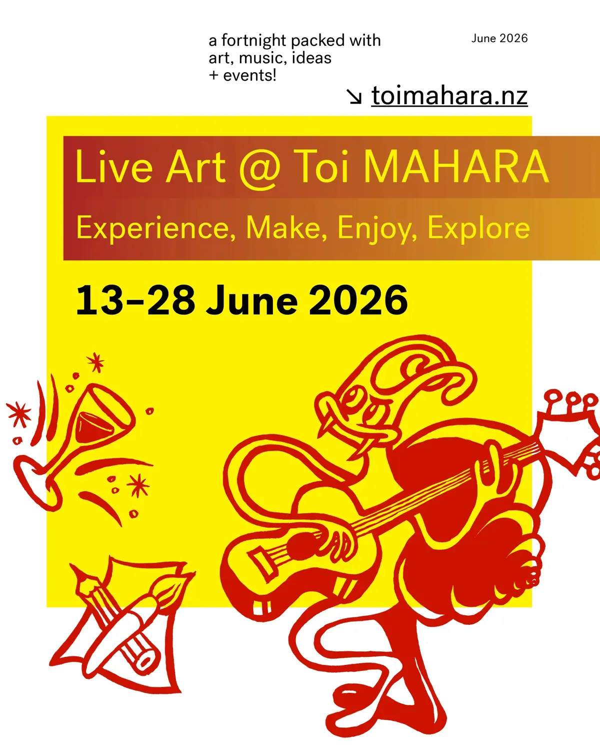Live Art At Toi Mahara