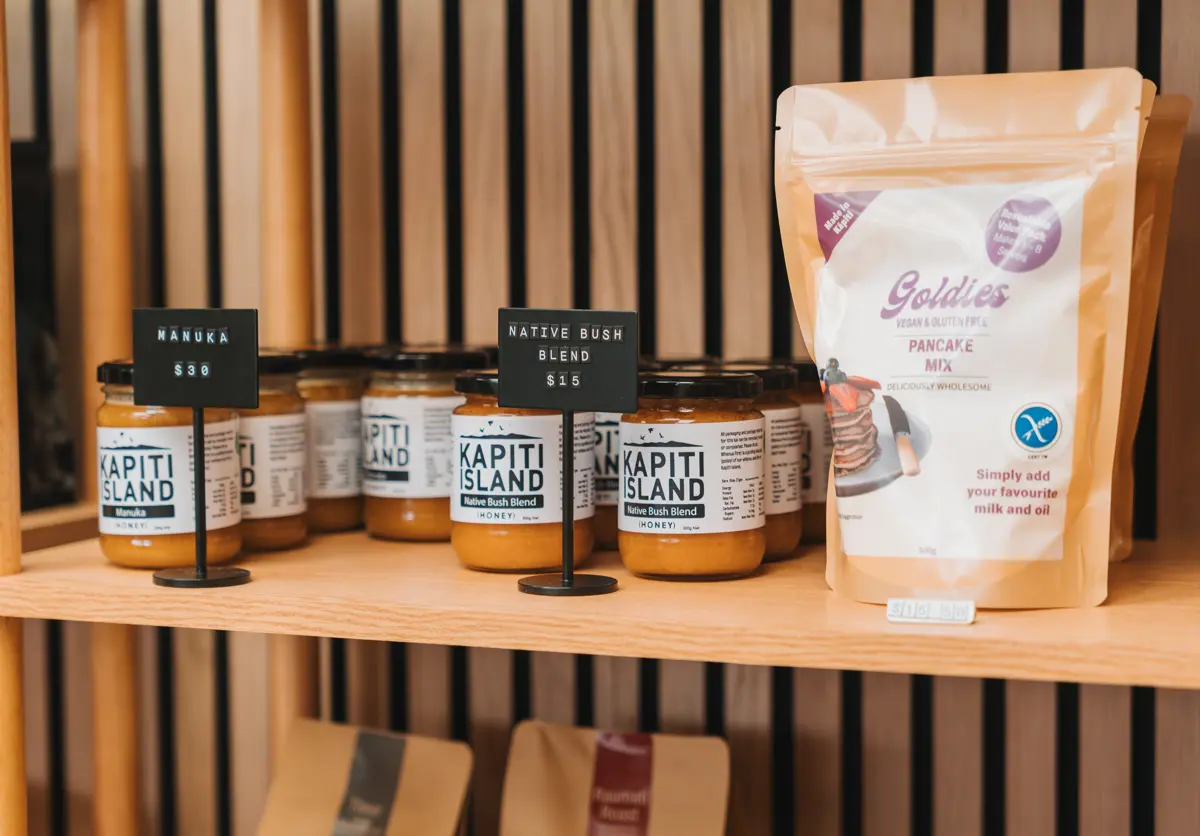 Kapiti Island Honey, Kāpiti Artisan Pantry.